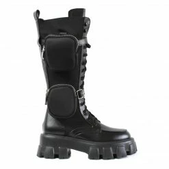 STUDIO ITALIA CHUNKY POUCH BOOTS