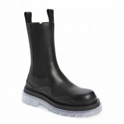 Como Store STUDIO ITALIA CHUNKY BLACK BOOTS