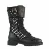 STUDIO ITALIA BLACK CUT OUT BOOTS