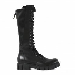 STUDIO ITALIA MAXI BOOTS BLACK