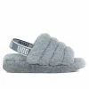 UGG FLUFF YEAH SLIDE ASH FOG