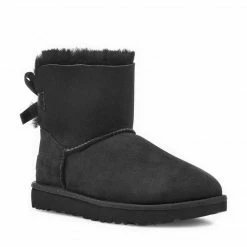 UGG MINI BAILEY BOW II BLACK