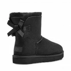 UGG MINI BAILEY BOW II BLACK
