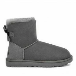 Como Store UGG MINI BAILEY BOW II GREY