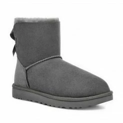 Como Store UGG MINI BAILEY BOW II GREY