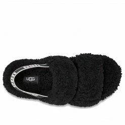 UGG OH FLUFFITA BLACK SLIDE