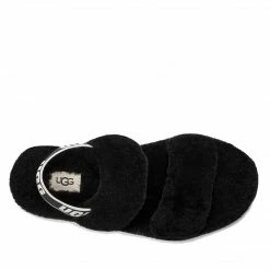 UGG OH YEAH BLACK SLIDE