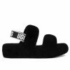 UGG OH YEAH BLACK SLIDE
