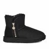 UGG BAILEY ZIP MINI BLACK