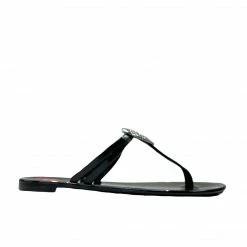 LOVE MOSCHINO RUBBER HEART SANDAL