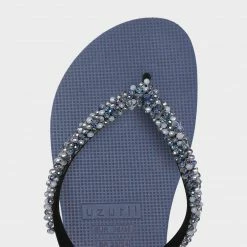 UZURII PRECIOUS CLASSIC SILVER NAVY BLUE
