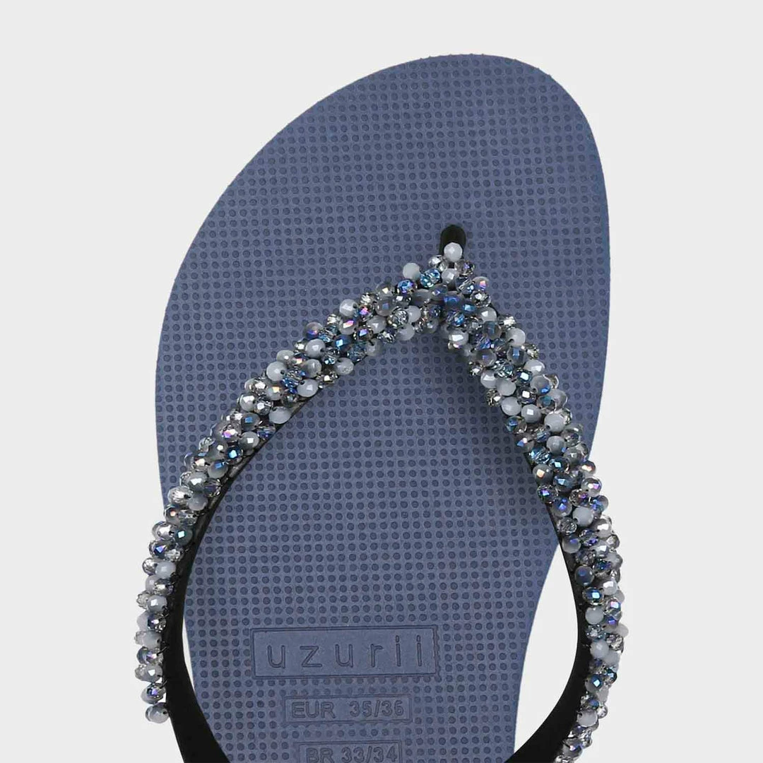 UZURII PRECIOUS CLASSIC SILVER NAVY BLUE