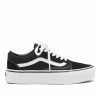 Como Store VANS OLD SKOOL BLACK / WHITE PLATFORM Women