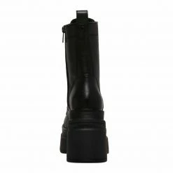 WINDSOR SMITH MYSTIFY BLACK LEATHER BOOT