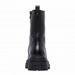 WINDSOR SMITH PAYBACK BLACK LEATHER BOOT