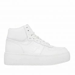 WINDSOR SMITH THRIVE WHITE LEATHER SNEAKER