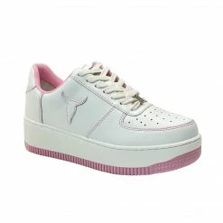 WINDSOR SMITH REBOUND PINK SNEAKERS