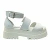 WINDSOR SMITH WHITE THRILLED SANDALS