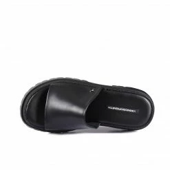 WINDSOR SMITH BLACK TRACK SANDALS